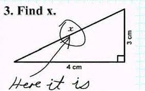 Find 'x'. Here it is!